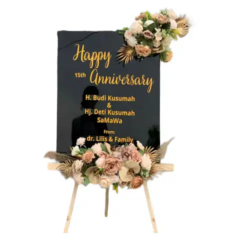 Papan Bunga Akrilik Silurah